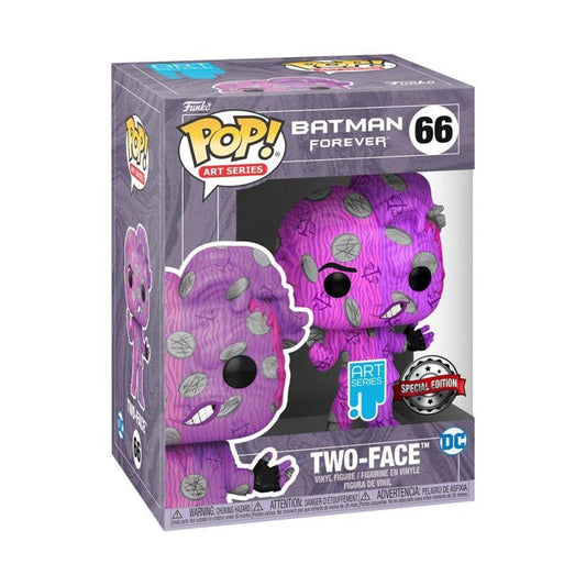 Funko POP! Art Series DC Batman Forever Two-Face #66 Exclusive With Protect Box