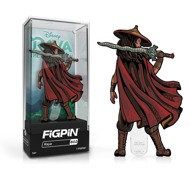 FiGPiN Disney Raya and the Last Dragon Raya with Cloak Collectible Enamel Pin #602