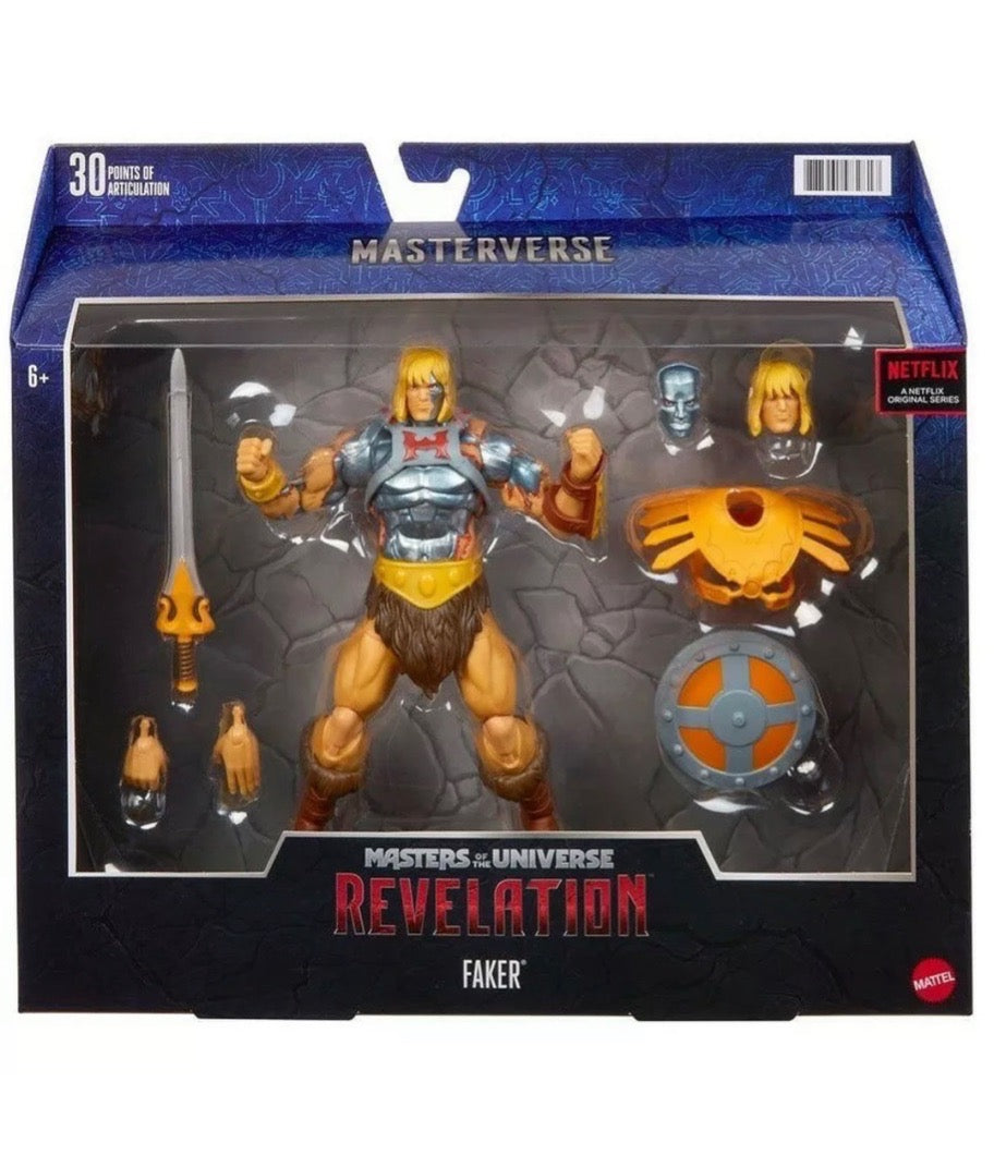 Masters of the Universe Masterverse Trade Up Faker Action Figure