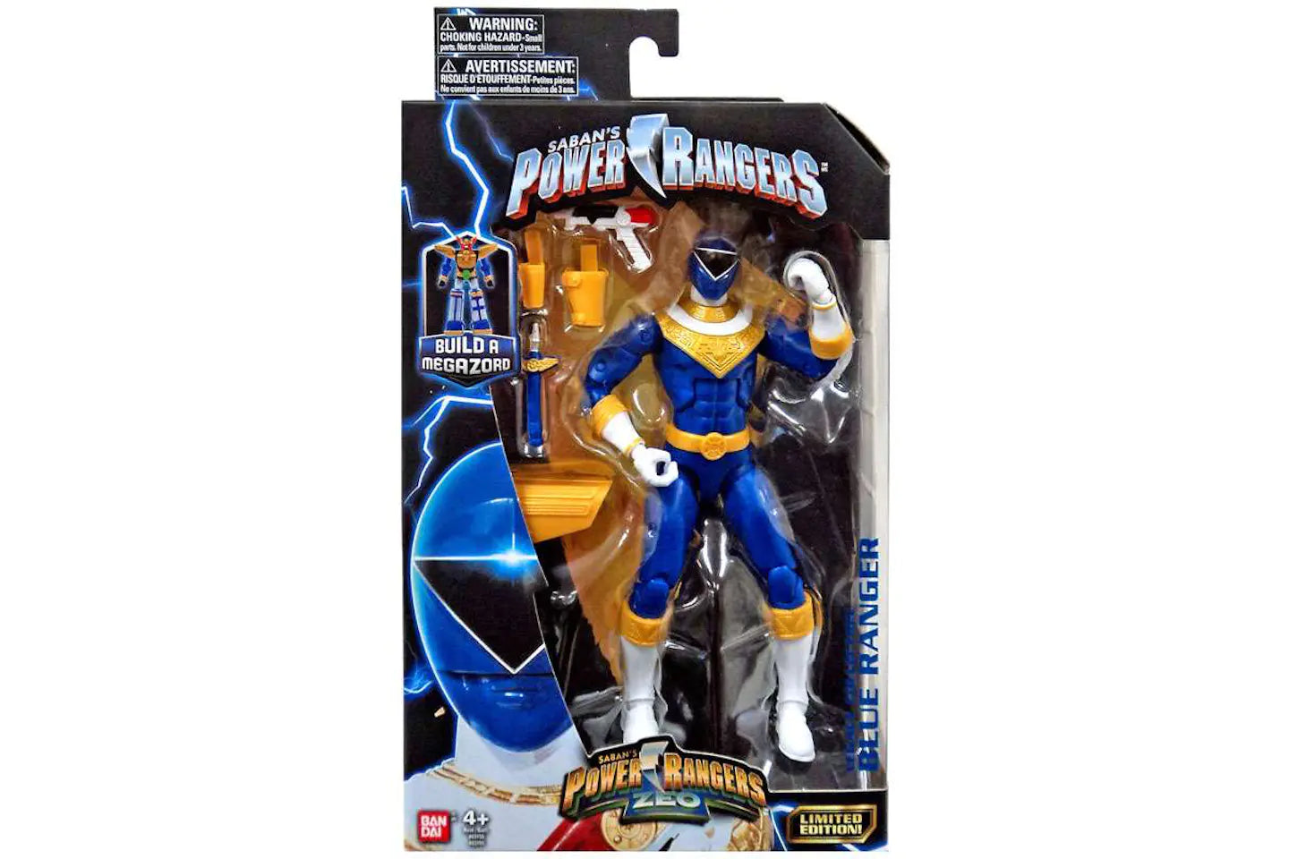 Power Rangers Legacy Collection Limited Edition Build A Megazord Blue Ranger ZEO Action Figure