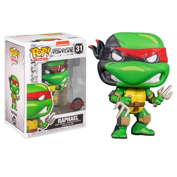 Teenage Mutant Ninja Turtles: Comic Raphael Pop! Vinyl Figure #31