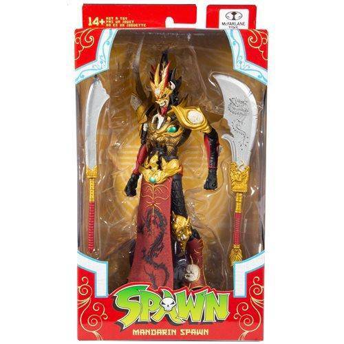 Mandarin Spawn Red & Black Outfit 7-Inch Action Figure