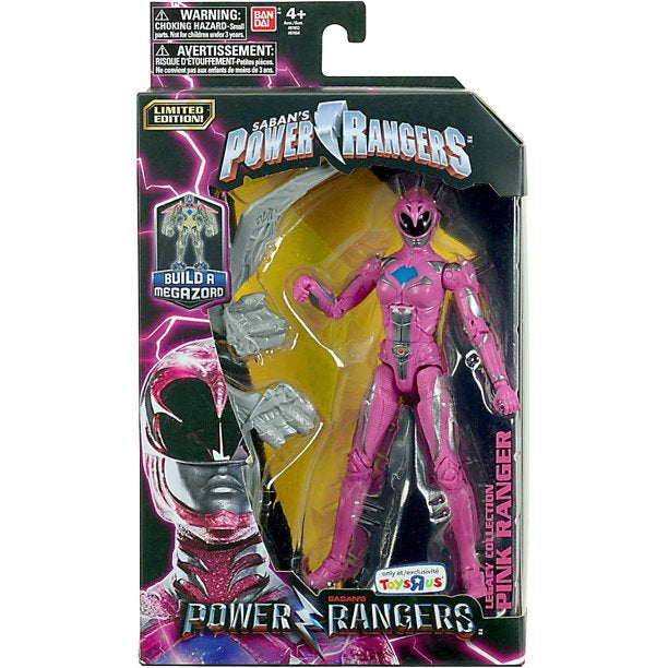 Power Rangers Legacy Collection Limited Edition Build A Megazord  Toy’sRus Exclusive Pink Ranger Action Figure