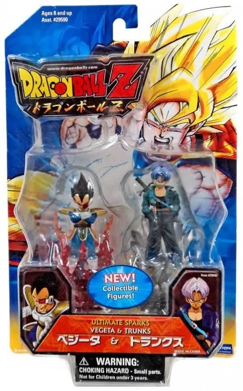 Dragon Ball Z Ultimate Sparks Vegeta & Trunks Figure