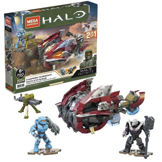 Halo Infinite Chopper Takedown Vehicle Construction Set 203-pcs