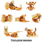 Bakugan Geogan Rising, Ultimate Viloch, 7-in-1 Exclusive Bakugan