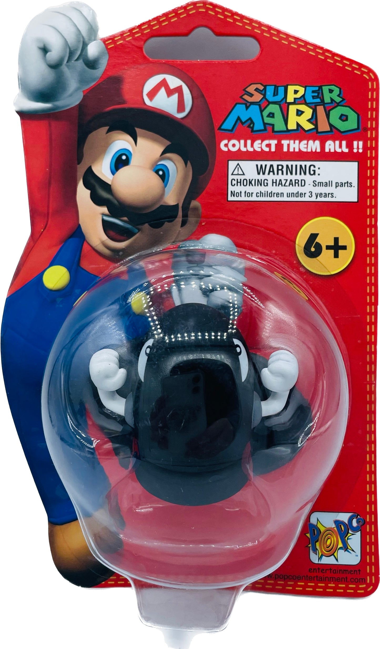 Nintendo 2007 Super Mini Mario Action Figure：Bob-omb