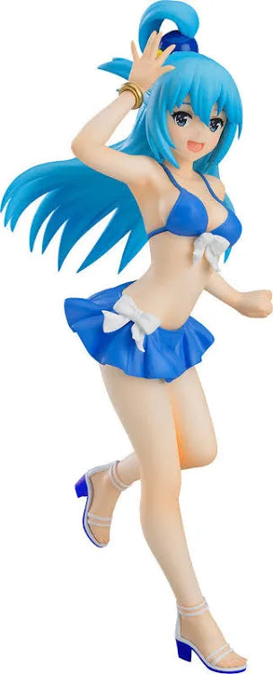 Max Factory KonoSuba: God's Blessing on this Wonderful World! Aqua in a Swimsuit POP UP PARADE 7.08-in Statue