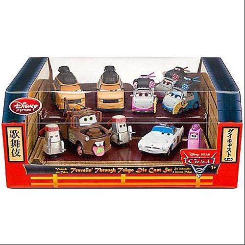 Disney Cars 1:43 Multi-Packs Travelin' Through Tokyo Diecast Car Set