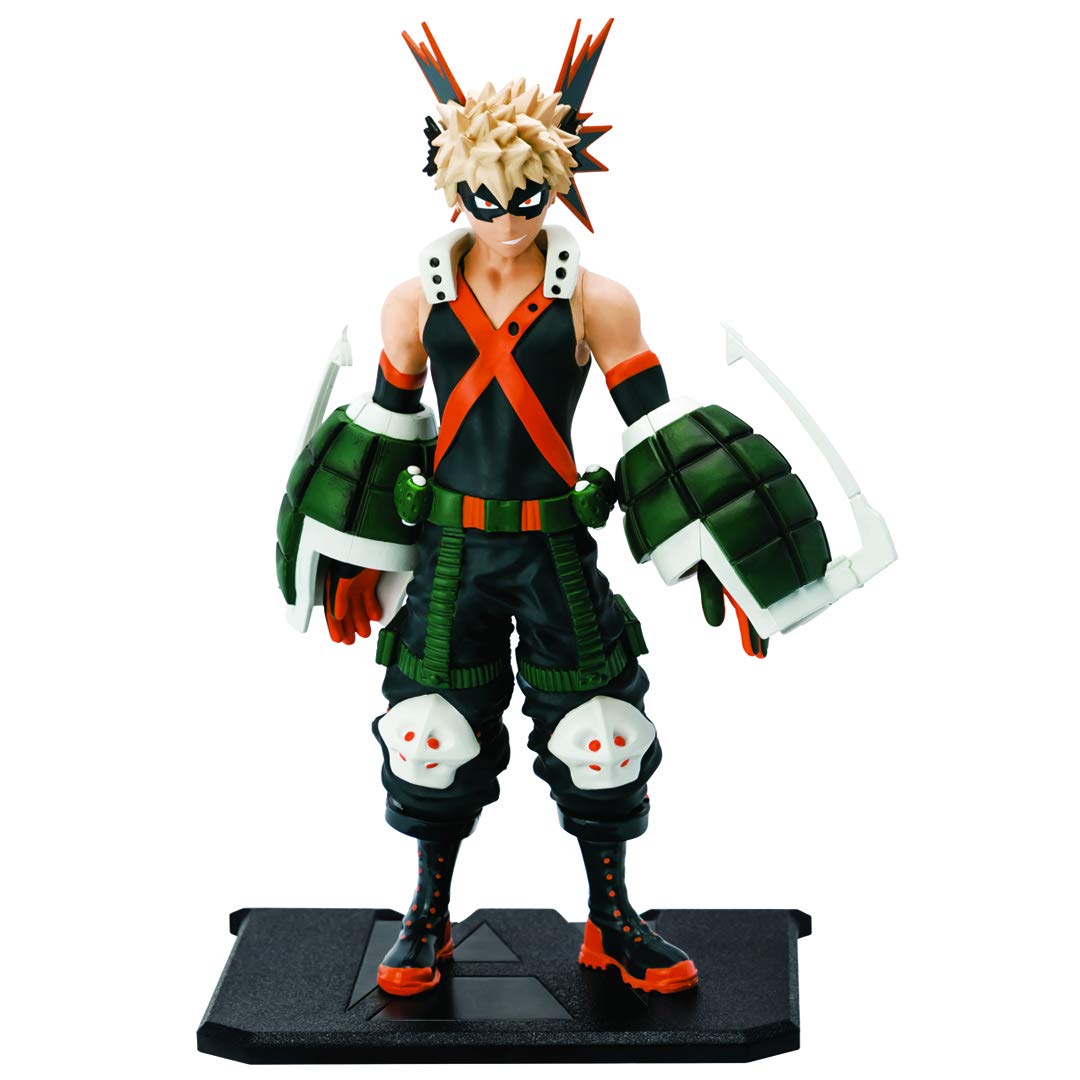 Abystyle Studio My Hero Academia Katsuki Bakugo SFC Collectible PVC Figure 7.5" Tall Statue MHA Anime Manga Figurine