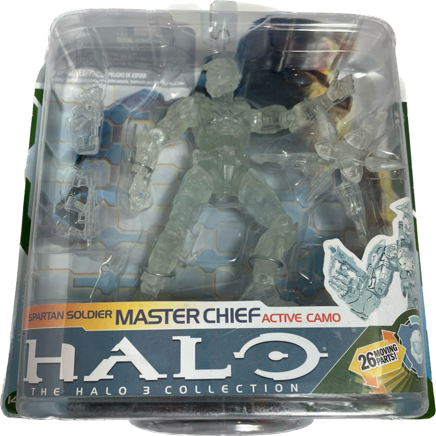 Halo 3 Collection Spartan Master Chief Active Camo Figure