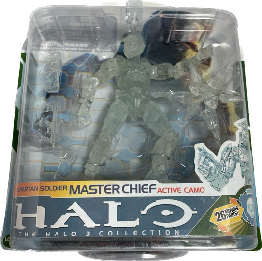 Halo 3 Collection Spartan Master Chief Active Camo Figure