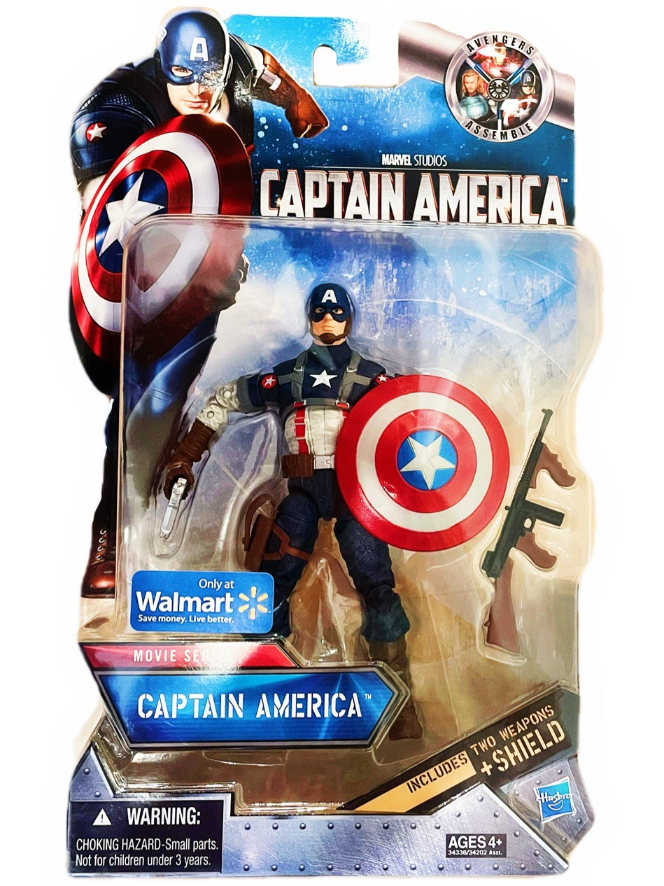 Marvel Avengers Movie Series Captain America Action Figure (Walmart Exclusive)