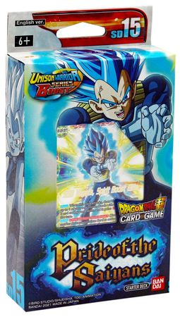 Dragon Ball Super: UW Series Boost Card Pride of the Saiyans Starter Deck 15 (Bandai)