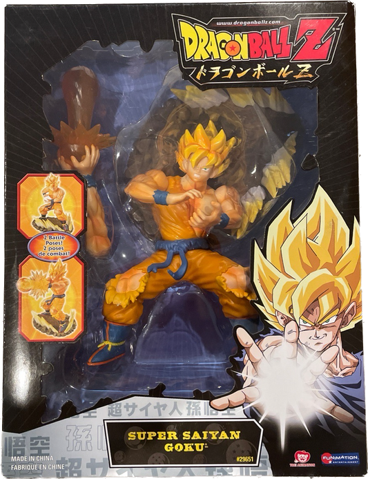 Dragon Ball Z Super Saiyan Goku 2 Battle Poses Action Figure