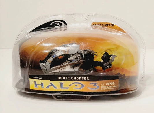 Halo 3 Brute Chopper Vehicle Series 1 Toy Figure