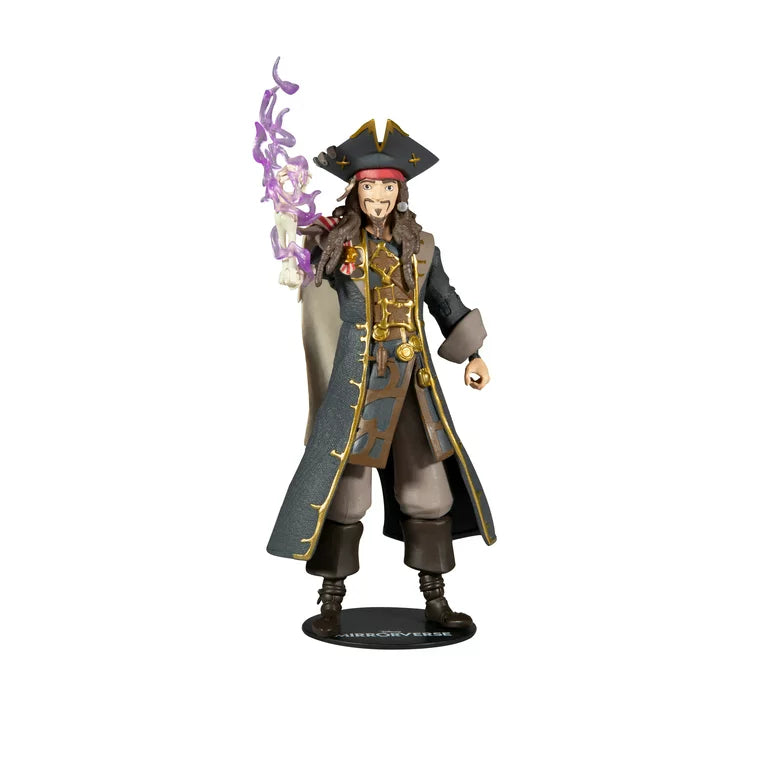 Disney Mirrorverse Captain Jack Sparrow 7" Action Figure with Accessories