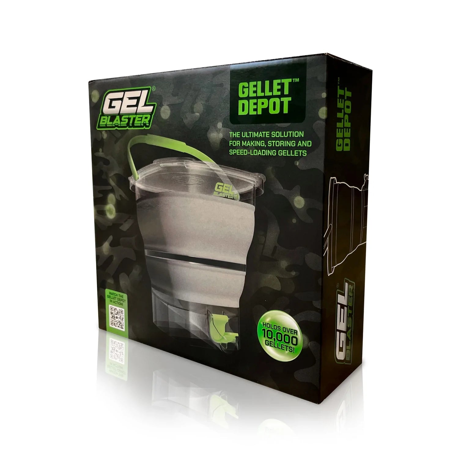 Gel Blaster Collapsible Gellet Tub, Hydrate & Hold 10K+ Gellets – Movie ...