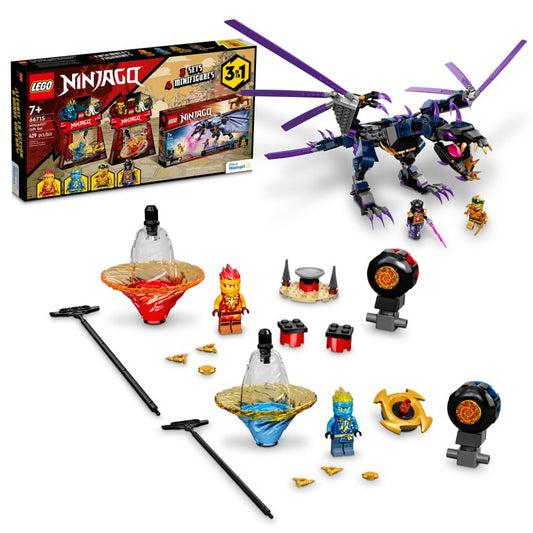 LEGO Ninjago 66715 Building Toy 3-in-1 Gift Set Exclusive Limited Edition 429 Pcs