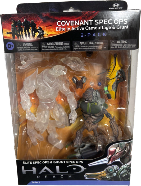 Halo Reach Covenant Spec Ops Action Figures 2 Pack