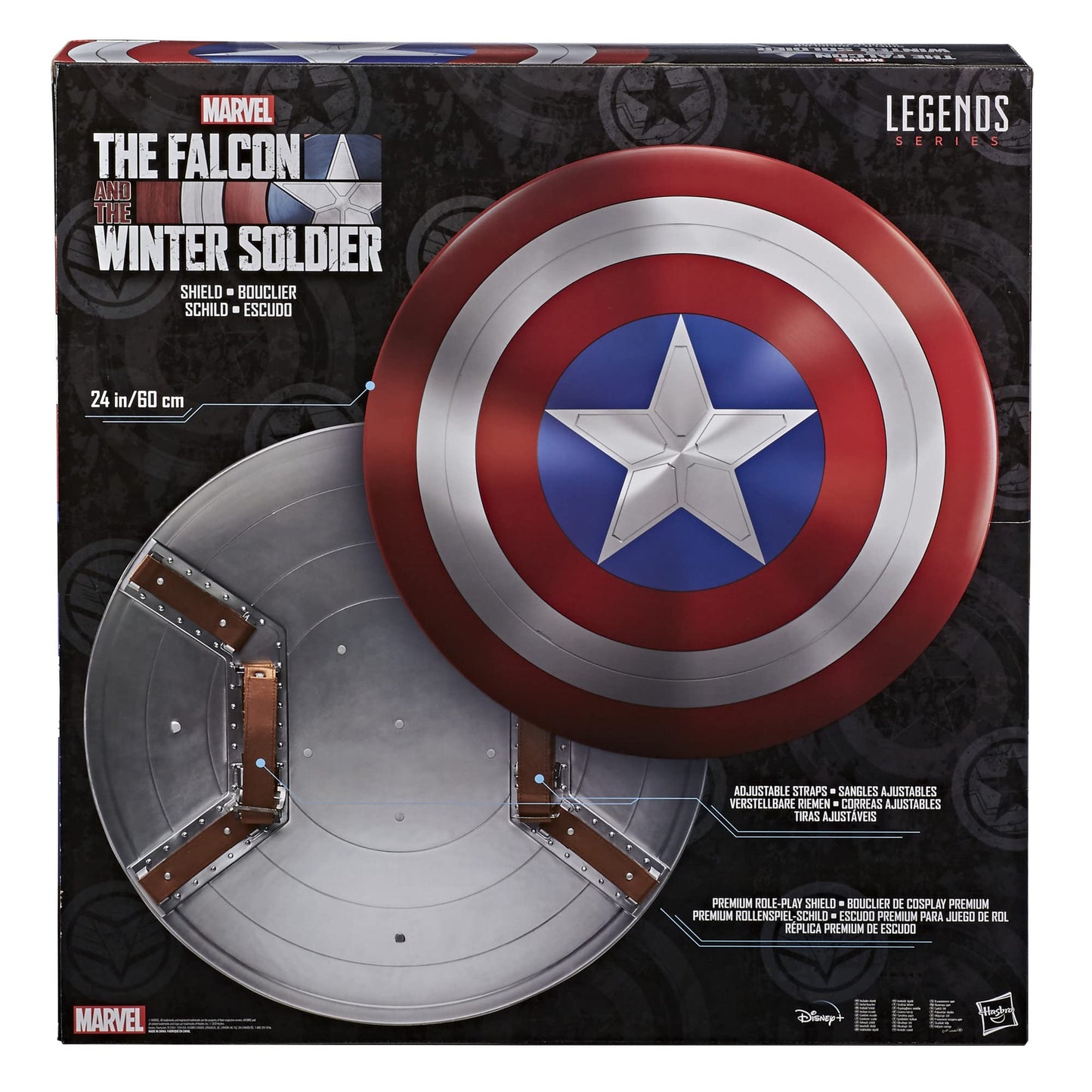 Marvel Legends Avengers Falcon and Winter Soldier Captain America Shield