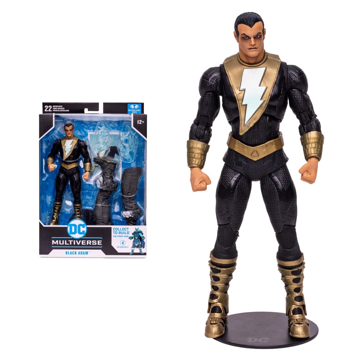 McFarlane Toys DC Multiverse Justice League: Endless Winter Black Adam Build-A-Figure 7inch