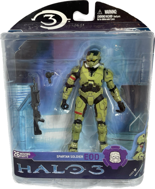 Halo 3 Series 2 Spartan Soldier EOD Action Figure