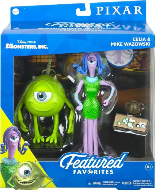 Disney Pixar Featured Favorites Celia Mae & Mike Wazowski