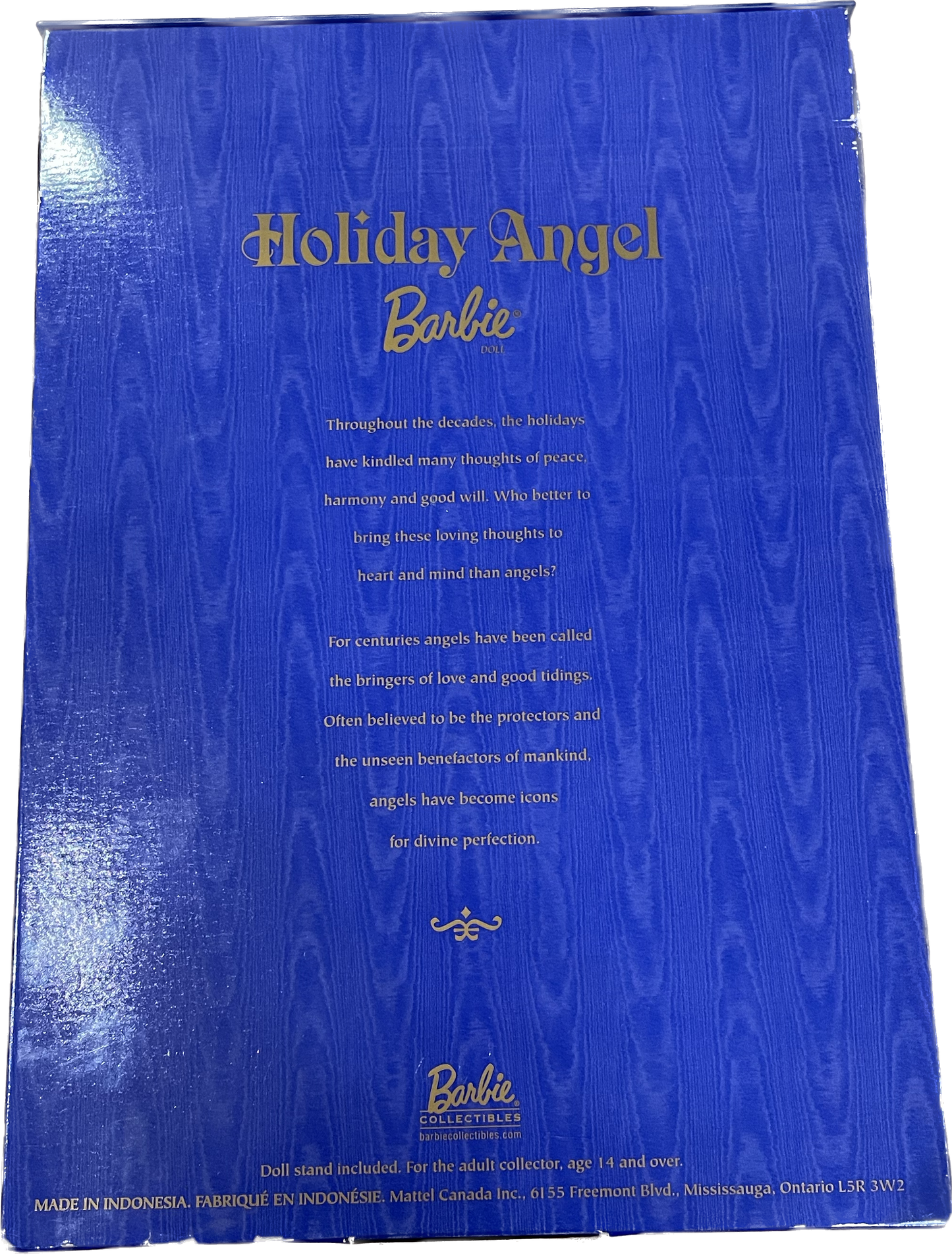 Barbie Doll 2000 Holiday Angel Collector Edition Mattel