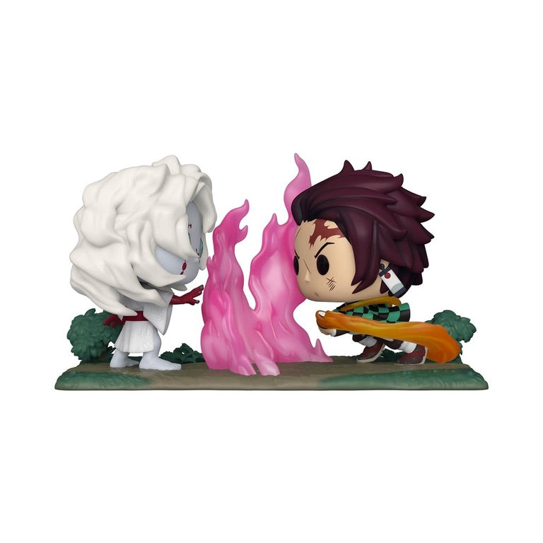 Funko POP! Moment: Demon Slayer: Kimetsu no Yaiba Tanjiro VS. Rui 4.25-in Vinyl Figure #1034