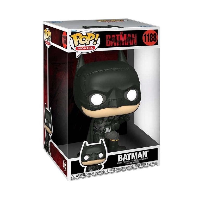 Funko POP! Jumbo: The Batman - The Batman 10-in Vinyl Figure