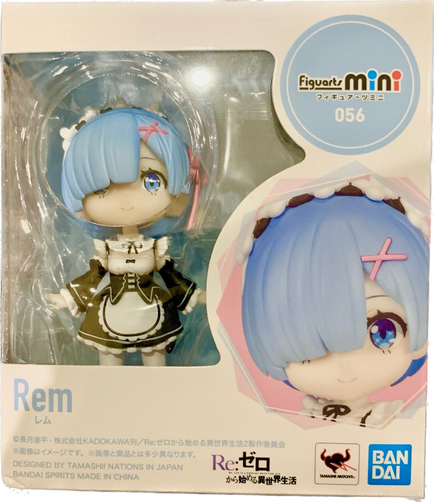 Bandai Figuarts mini Re:Zero -Starting Life in Another World Rem 4.5-In Statue