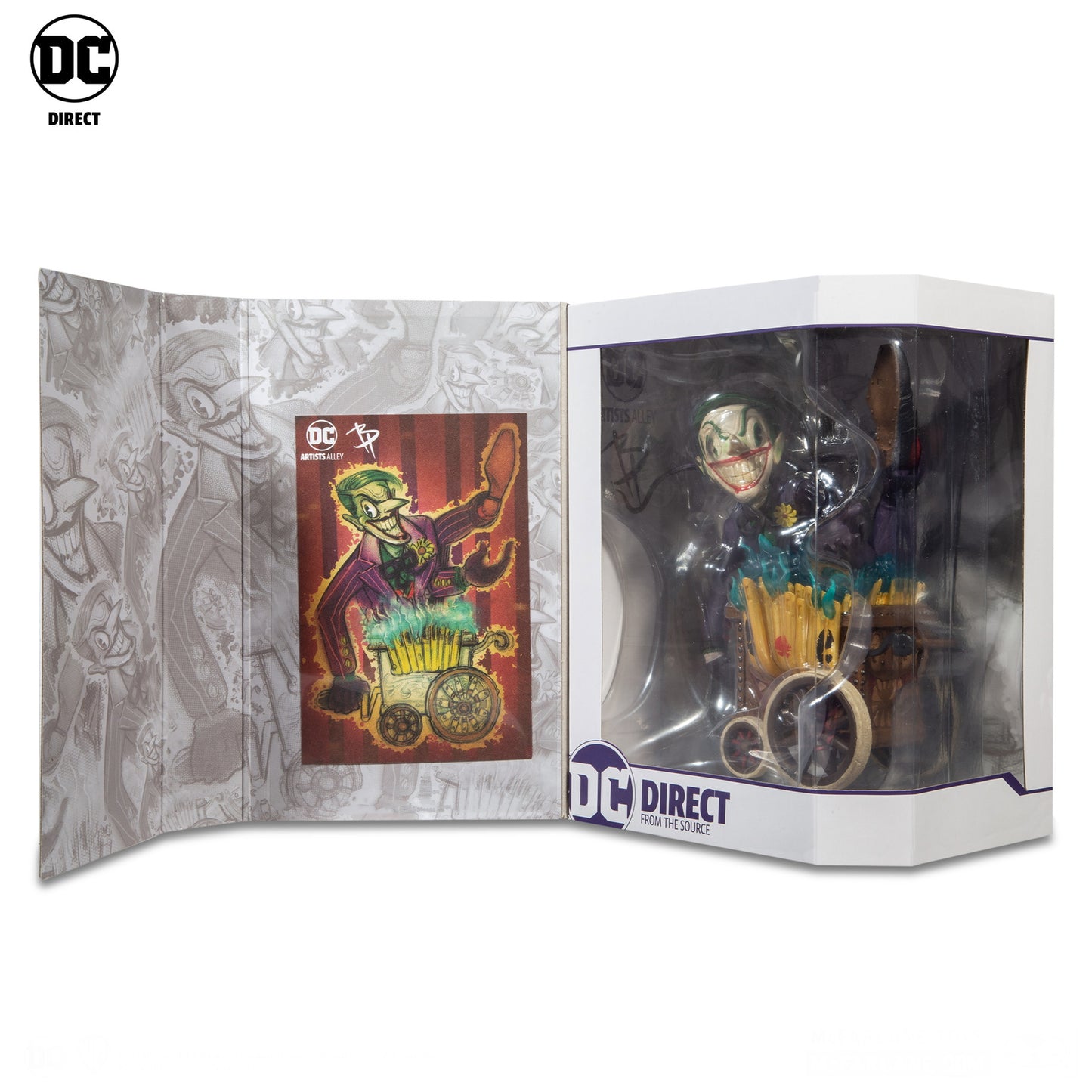 McFarlane Toys DC Direct DC Artist Alley The Joker by Brandt Peters 1/12 Scale Statue