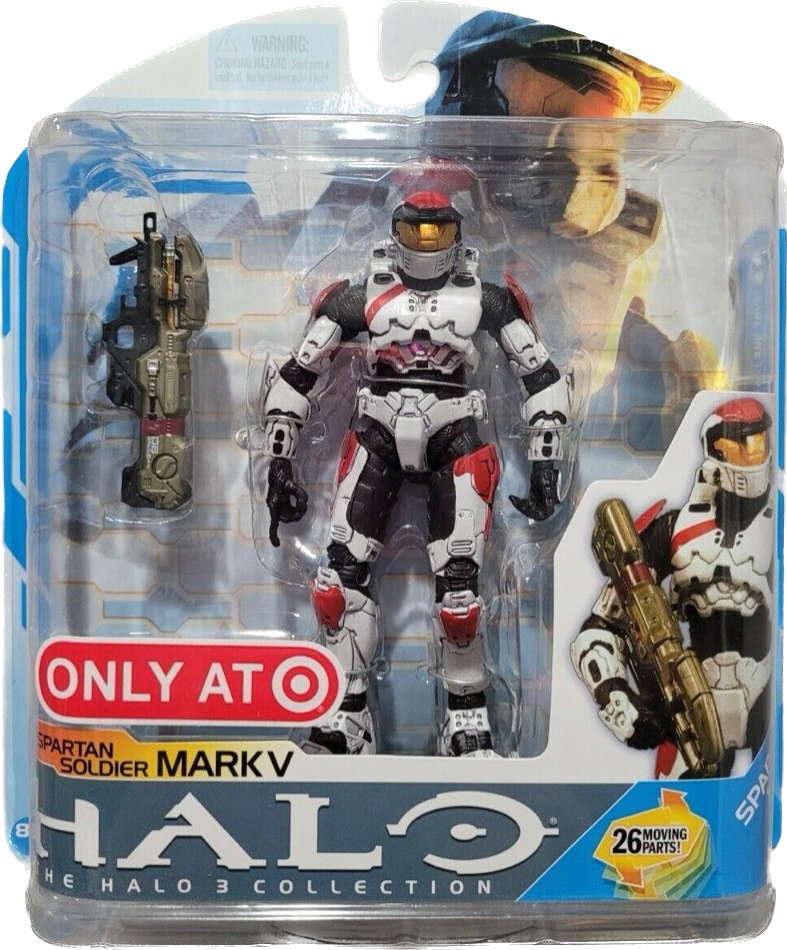 Halo 3 Collection Series 7 Spartan Soldier Mark V Exclusive Action Figure