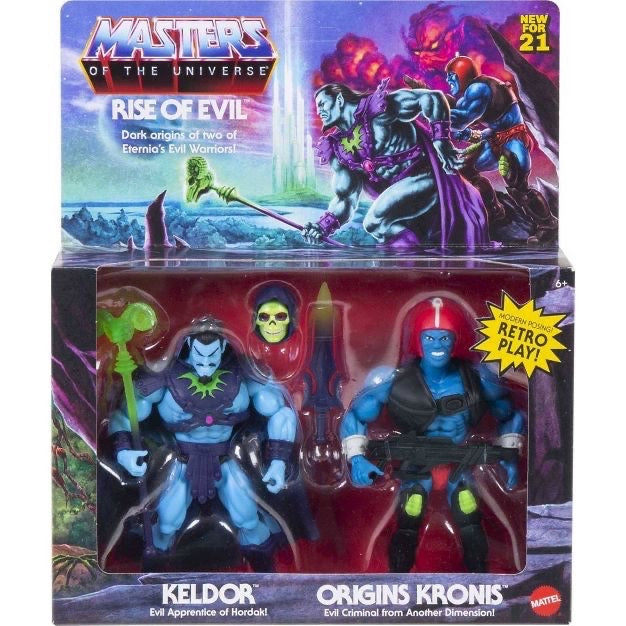 Masters of the Universe Origins Rise of Evil 2pk