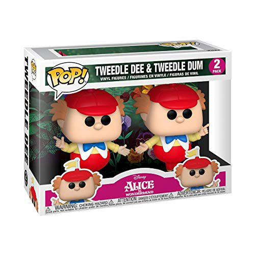 Funko POP Disney: Alice in Wonderland 70th Tweedle Dee & Tweedle Dum 2 Packs