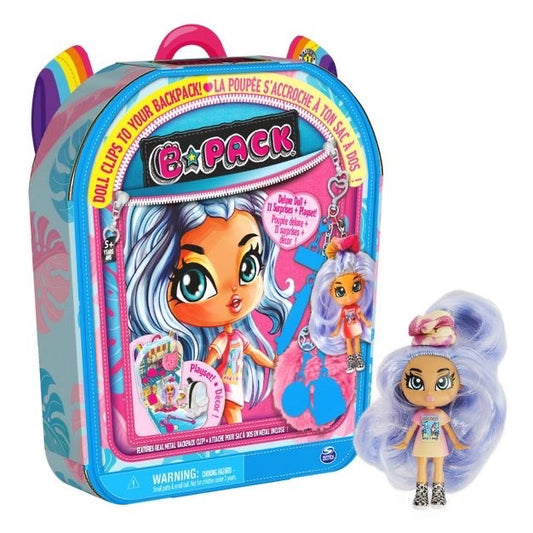 B Pack Deluxe Reina Reef Collectible Doll and Playset with 11 Surprises