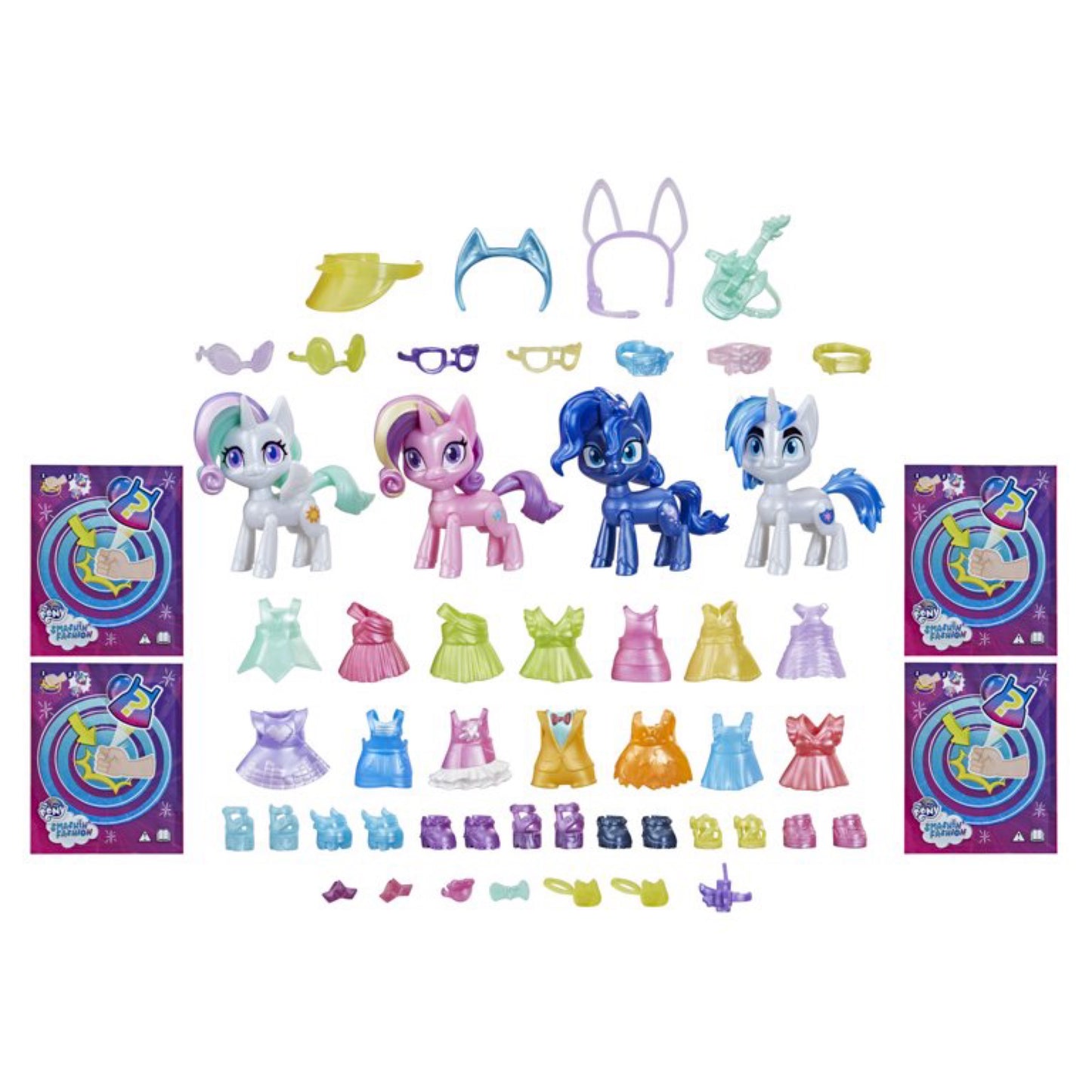 My Little Pony Smashin Fashion Royal Premiere Playset(50 Pieces and 4 Figures)