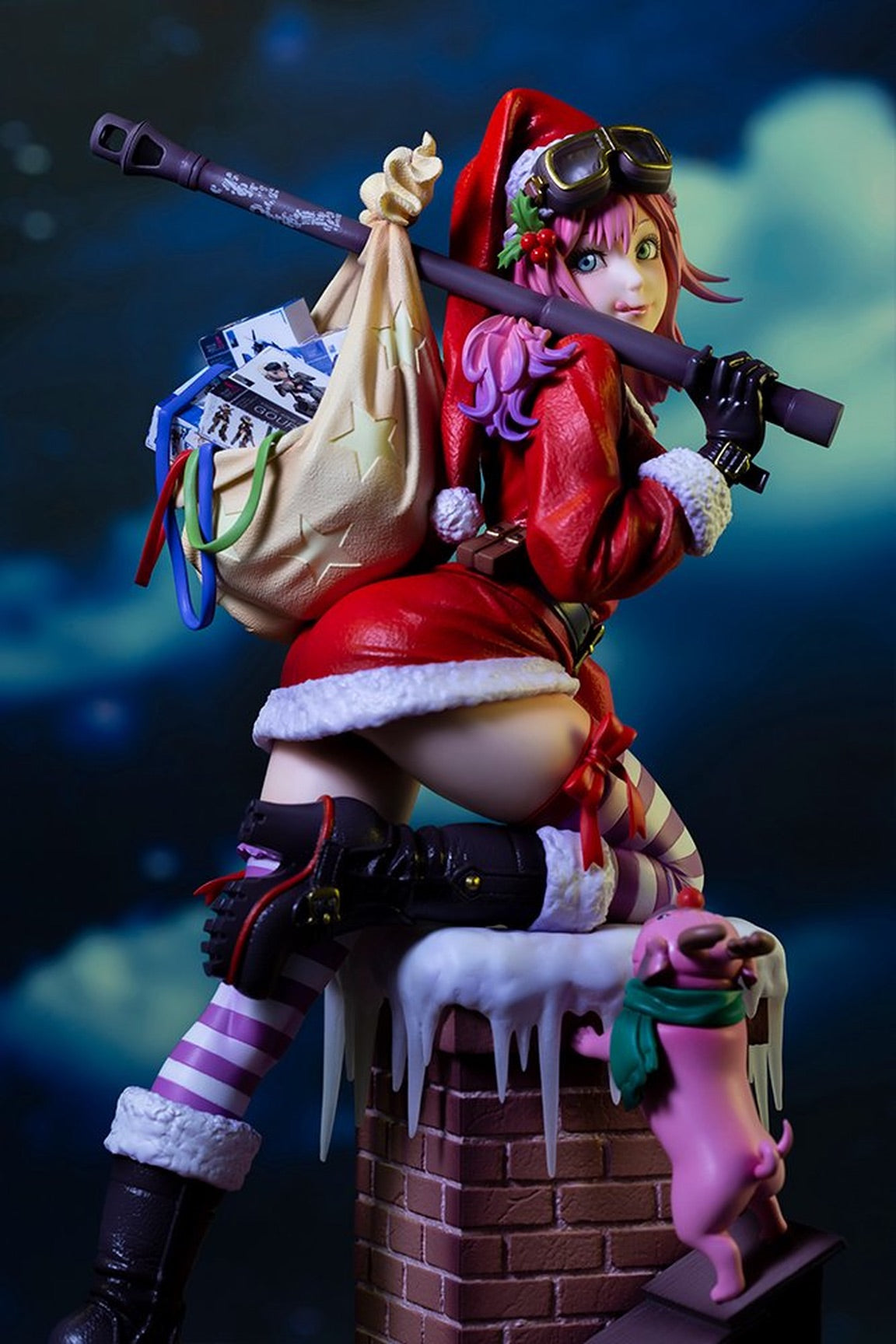 Kotobukiya Plastic Angels Anje Come Down the Chimney 1:7 Scale Bishoujo Statue