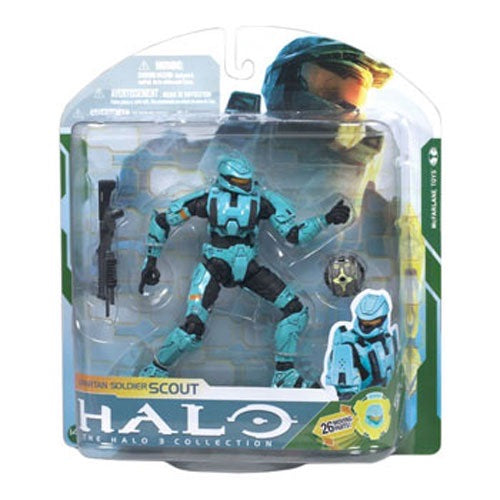 Halo 3 Collection Spartan Soldier Scout Action Figure