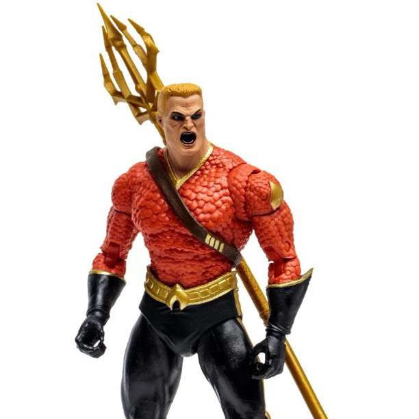 McFarlane DC Build Cyborg Series Gold Label Aquaman Action Figure (Flashpoint)