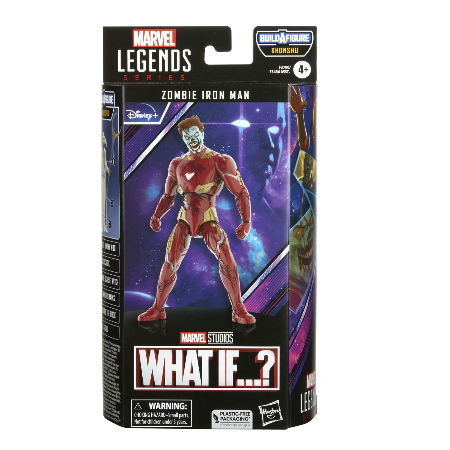 Marvel Legends Series MCU Disney Plus What if Zombie Iron Man 6” Action Figure