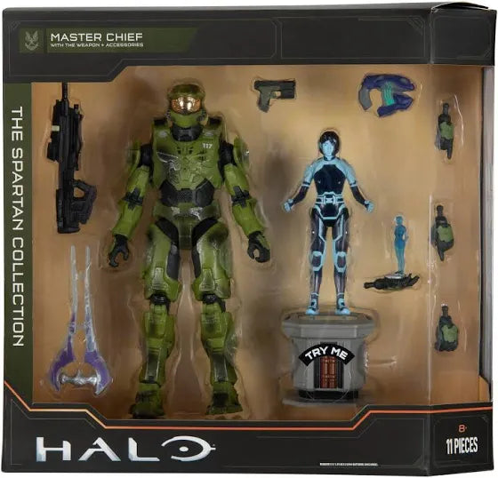 Jazwares Halo Master Chief The Spartan Collection Deluxe Wave 1 6.5-in Action Figure