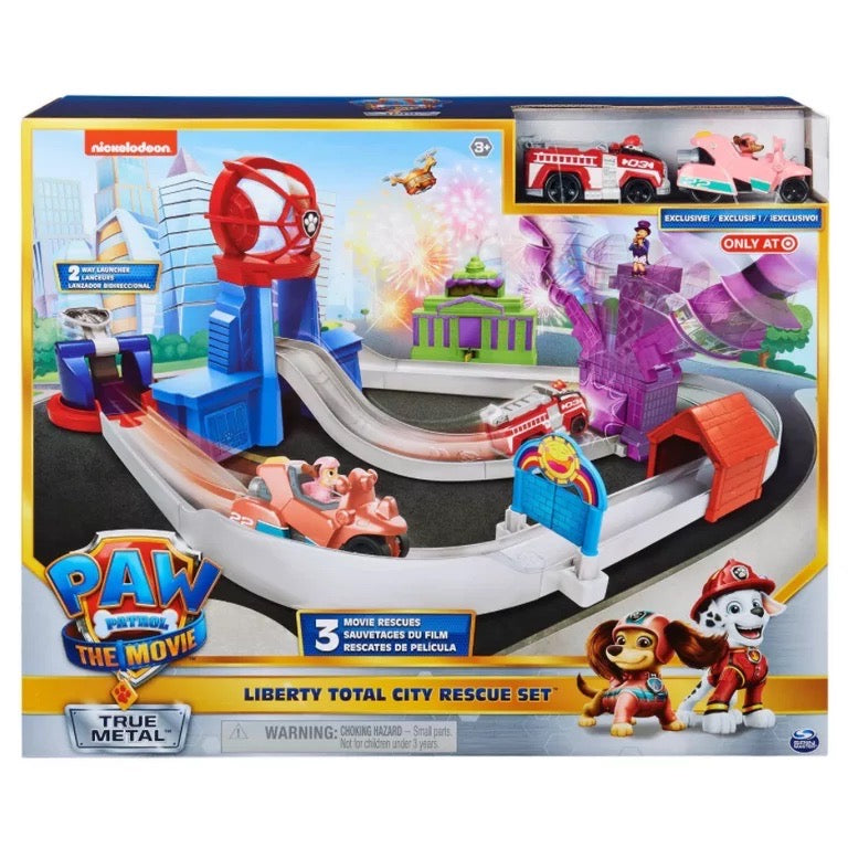 PAW Patrol: The Movie Liberty Total City Rescue Set 3 Movie Rescues