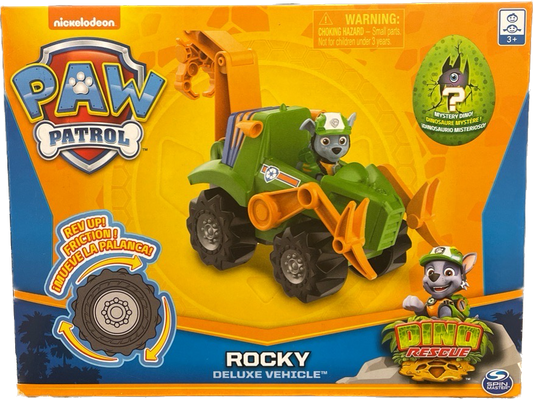 Paw Patrol Dino Rescue Rocky Deluxe Vehicle