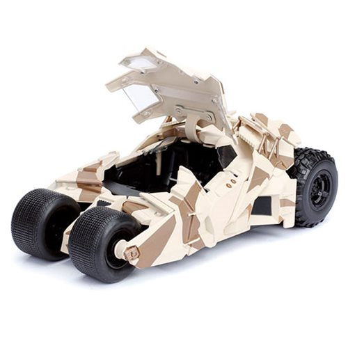 Jada Batman Dark Knight Rises Tumbler Batmobile 1:24 Scale Die-Cast Metal Vehicle with Batman Mini-Figure