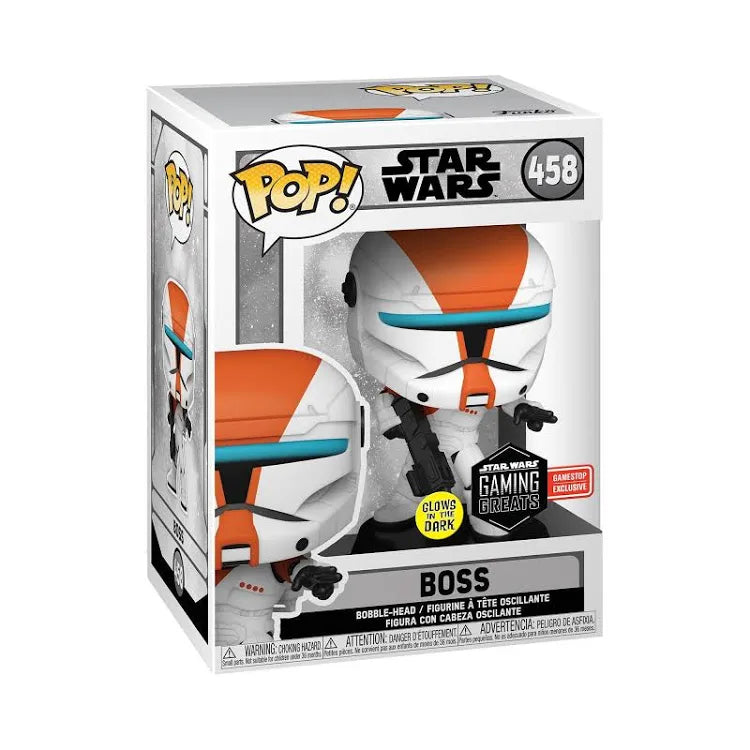 Funko Pop Star Wars Republic Commando Boss Exclusive Vinyl Figure