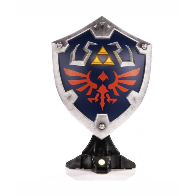 First 4 Figures The Legend of Zelda: Breath of the Wild Hylian Shield 11.5-in Statue with Magnetic Base Standard Edition GameStop Exclusive