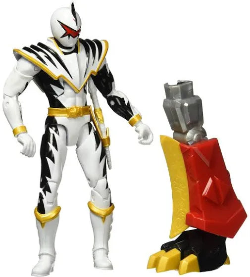 Power Rangers 25th anniversary Dino Thunder Legacy Collection White Ranger Action Figure