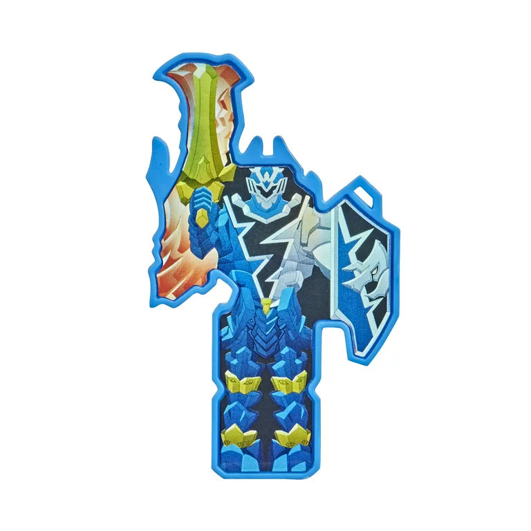 Power Rangers Dino Fury Blue Ranger 6” Action Figure with Dino Fury Key